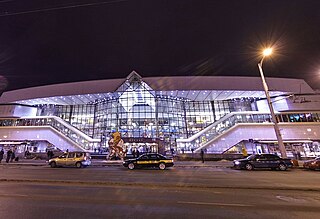 Minsk railway station Railway station in Minsk, Belarus