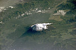 Phú Sĩ vào mùa xuân từ Trạm vũ trụ quốc tế (2006)