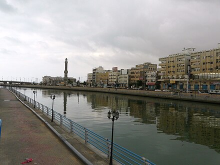 Waterfront of Al Mukalla.