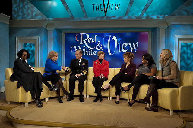 The co-hosts interview U.S. Navy Adm. Michael Mullen and his wife, Deborah, on November 24, 2010