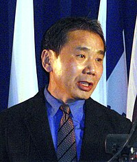 Murakami Haruki tại Lễ trao giải Jerusalem năm 2009