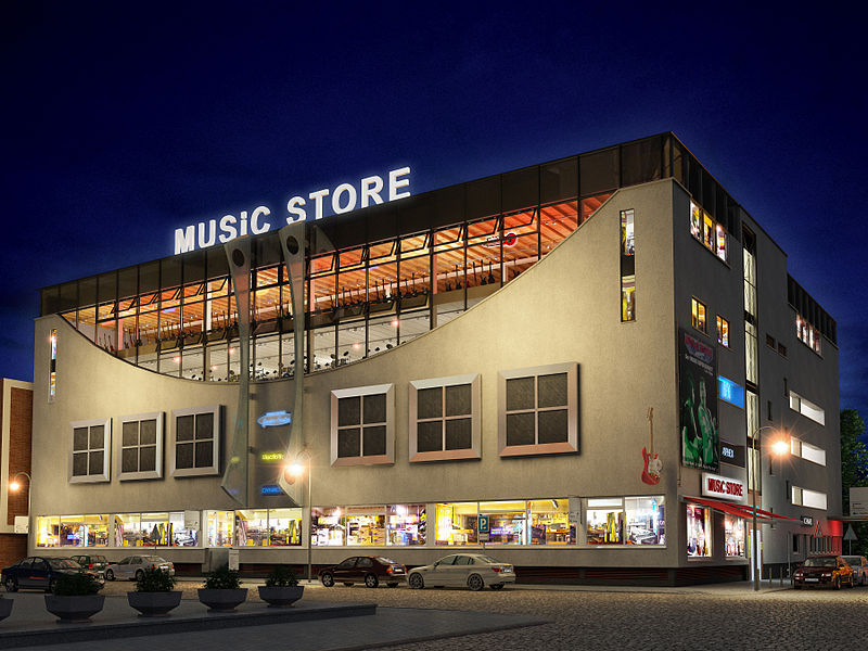 File:Music Store at night.jpg