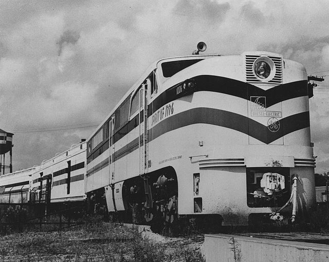 #1776 was an ALCO PA-1 locomotive built specially for the first Freedom Train.