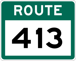 <span class="mw-page-title-main">Newfoundland and Labrador Route 413</span>