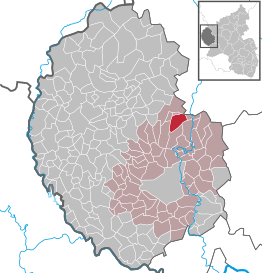 Kaart van Neidenbach