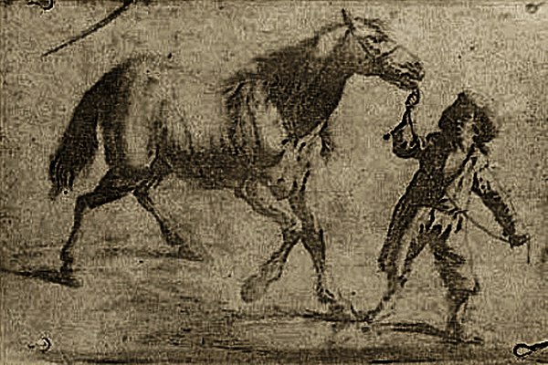 Earliest known surviving heliographic engraving, 1825, printed from a metal plate made by Nicéphore Niépce. The plate was exposed under an ordinary en