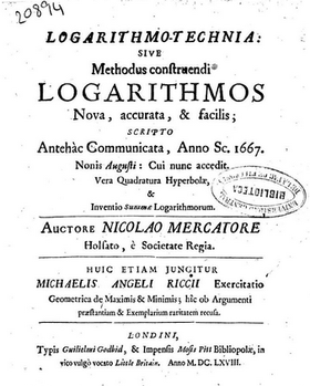 Nicolaus Mercator Logarithmotechnia.png