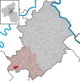 Kaart van Niederweiler
