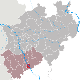 Kaart van Bonn