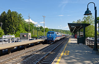 <span class="mw-page-title-main">New Hamburg station</span> Metro-North Railroad station in New York