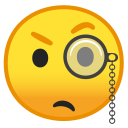 File:Noto Emoji Oreo 1f9d0.svg