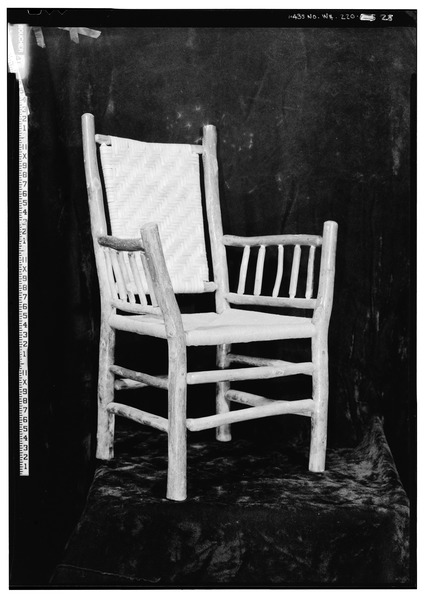 File:OBJECT PHOTOGRAPH, WITH SCALE - Mount Rainier National Park, Rustic Furnishings, Paradise, Pierce County, WA HABS WASH,27-PARA,2-28.tif
