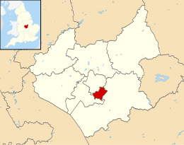 Borough di Oadby and Wigston – Mappa