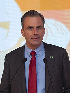 Javier Ortega Smith Spanish lawyer and politician
