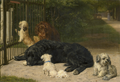 Smaller version (with five dogs), also from 1870.