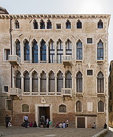 Le palazzo Fortuny, à Venise.