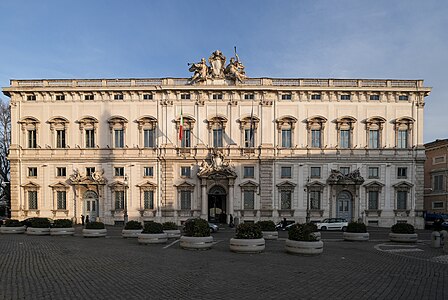 Le Palazzo della Consulta.