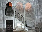 Passage de l'archevêque dans la cathédrale, bas-côté sud du chœur.