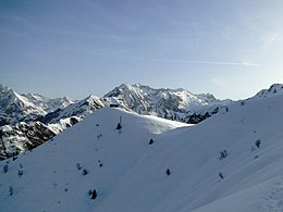 Il Passo della Manina visto da sud