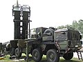 Véhicule militaire : base de lancement de missiles sur MAN gl
