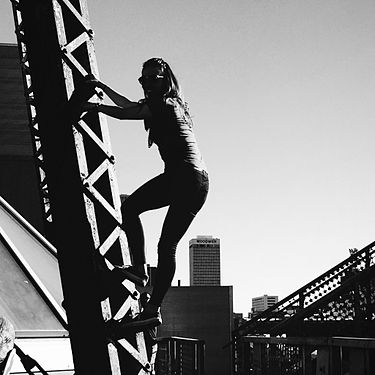 Climbing the Water Tower, Omaha, NE