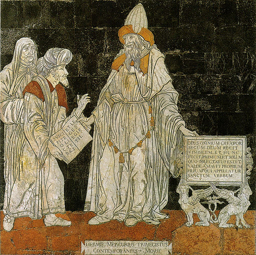 Pavimento di siena, ermete trismegisto (giovanni di stefano) 02