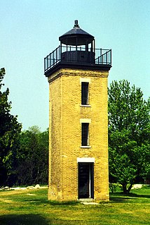 Peninsula Point Light Lighthouse in Michigan, United States