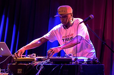 Rock performing at Rahzel and Friends, Brooklyn Bowl, 2016