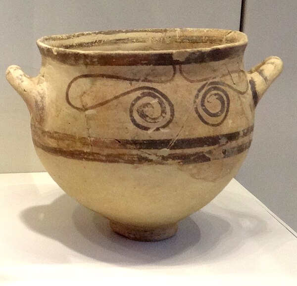 Philistine drinking bowl found in Tel Miqne