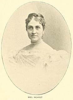 Phoebe Hearst American philanthropist, feminist and suffragist