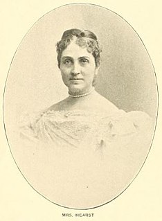 Phoebe Hearst American philanthropist, feminist and suffragist (1842–1919)