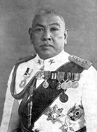 <span class="mw-page-title-main">Phraya Phahonphonphayuhasena</span> Prime Minister of Siam from 1933 to 1938