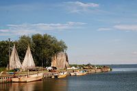 Port rybacki i jachtowy na Zalewie Wiślanym