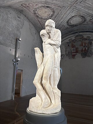 <i>Rondanini Pietà</i> Sculpture by Michelangelo