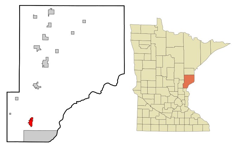 Pine County Township Map Pine City, Minnesota - Wikipedia