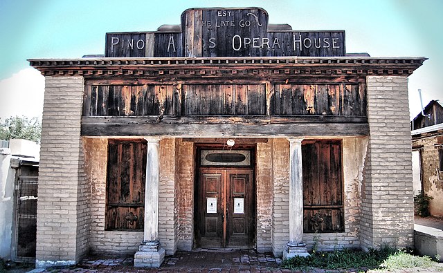 The old Pinos Altos Opera House