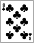 Playing card club 8.svg