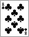 Playing card club 8.svg