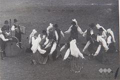 Ples "šuštarska" 1950.jpg