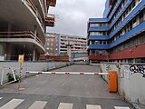 Čeština: Budova pošty Praha 120 architeků Jindřicha Malátka a Václava Aulického.