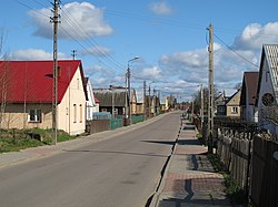 Straße im Dorf