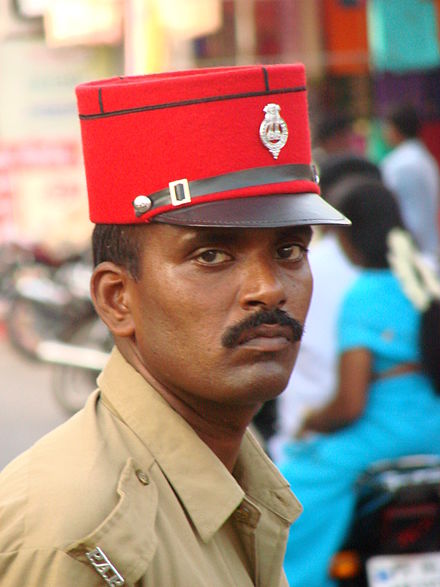 A police constable in Pondicherry