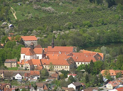 How to get to Klášter Porta Coeli with public transit - About the place