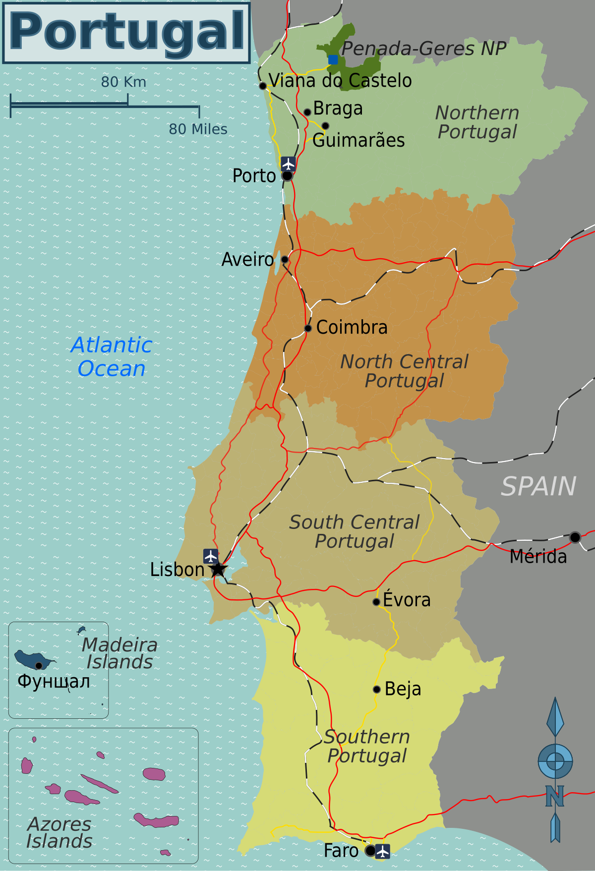 Map Portugal, map, map, area png