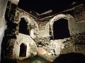 Čeština: Zřícenina Baba v noci, nasvícená a viditelná ze severních částí metropole nápověda English: Baba ruins at night, Prague, CZ help