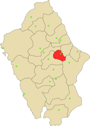 Provincia di Asunción – Mappa