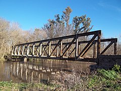 Puente sobre el Río Matanza