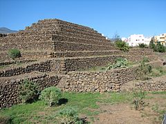 Eine der Pyramiden von Güímar