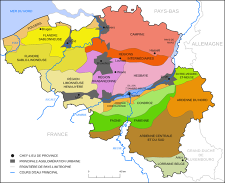 Regions Naturelles De Belgique Wikipedia