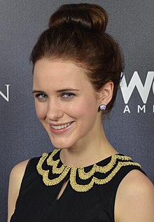 Rachel Brosnahan - the beautiful, cute,  actress  with French, Irish, English,  roots in 2023